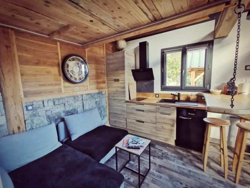 Entire cabin in Venanson, France 2 guestsStudio1 bed1 bath-13