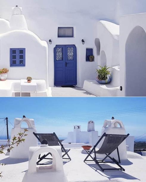 Cycladic home in Pyrgos Kallistis, Greece 3 guests1 bedroom1 bed1.5 baths-0