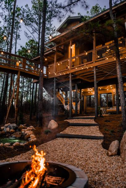 Bide In The Trees - Luxury Treehouse Experience-12