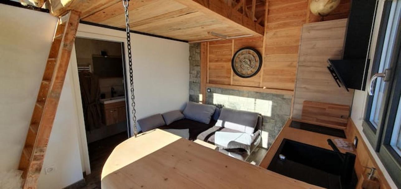 Entire cabin in Venanson, France 2 guestsStudio1 bed1 bath-14