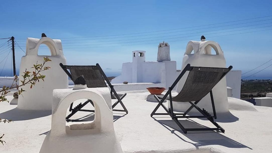 Cycladic home in Pyrgos Kallistis, Greece 3 guests1 bedroom1 bed1.5 baths-18