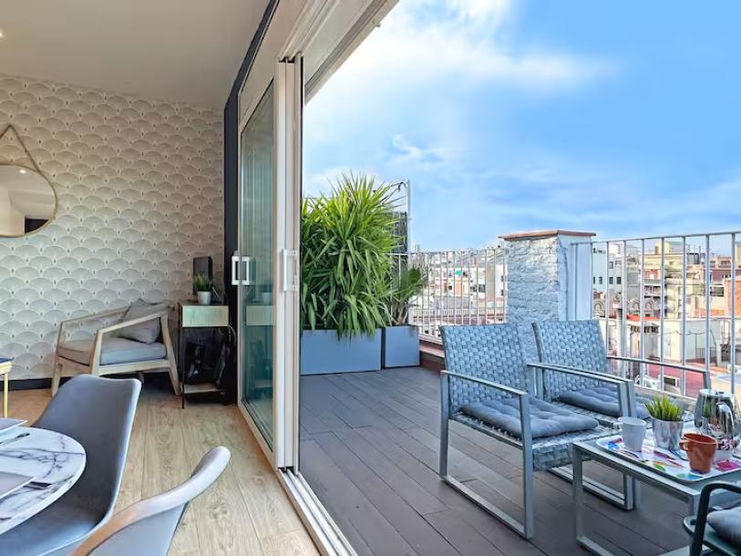 Exclusive terrasse, central BCN-1