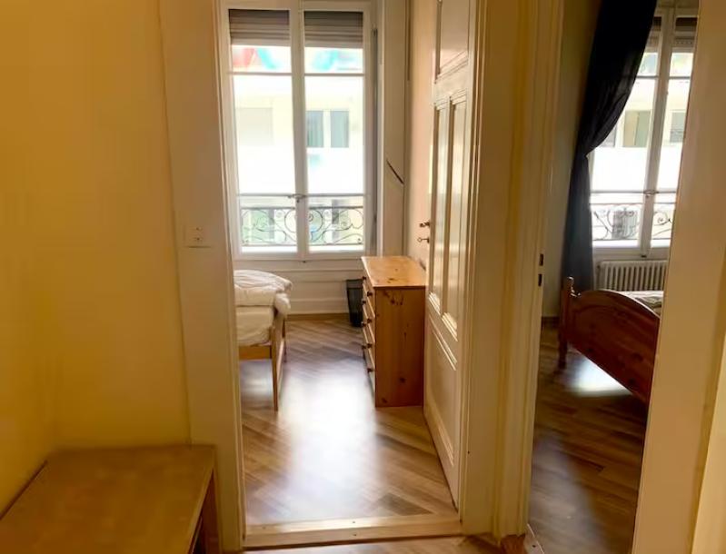 Suite + Adjacent Room in 85m2 Apt Eaux Vives geneva switzerland-2