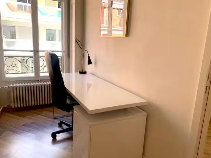 Suite + Adjacent Room in 85m2 Apt Eaux Vives geneva switzerland-4