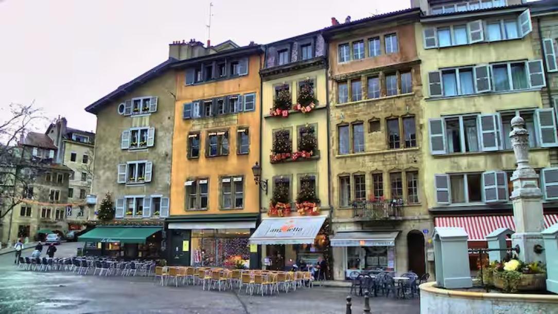 Charming, old town of Geneva switzerland-14